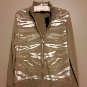 NWT BCBG Maxazria  Zip Top Jacket